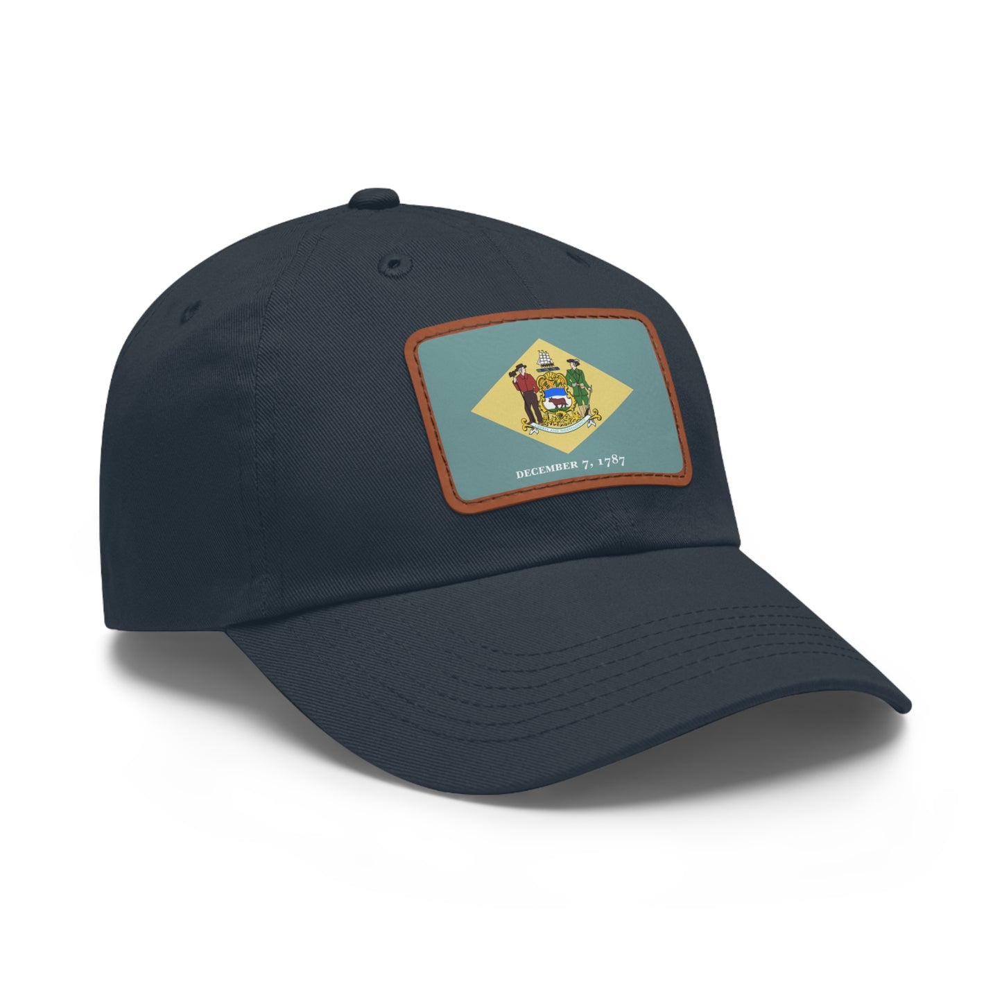 Delaware Leather Patch Hat