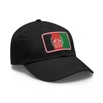 Afghanistan Leather Patch Hat