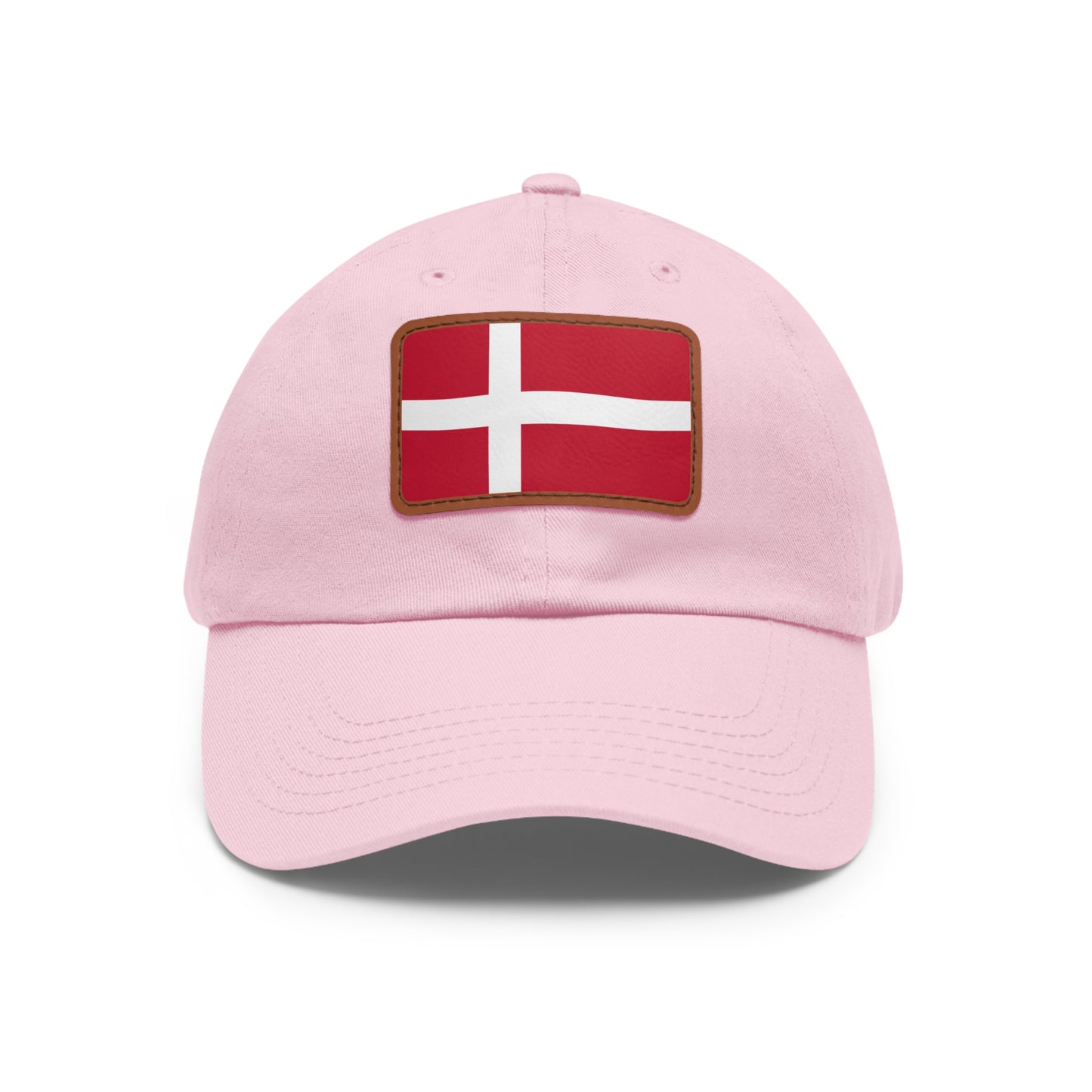 Denmark Leather Patch Hat