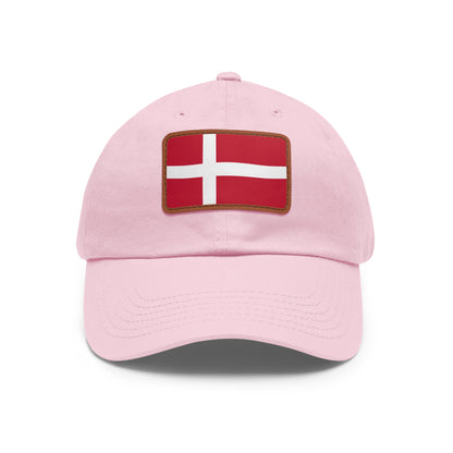 Denmark Leather Patch Hat