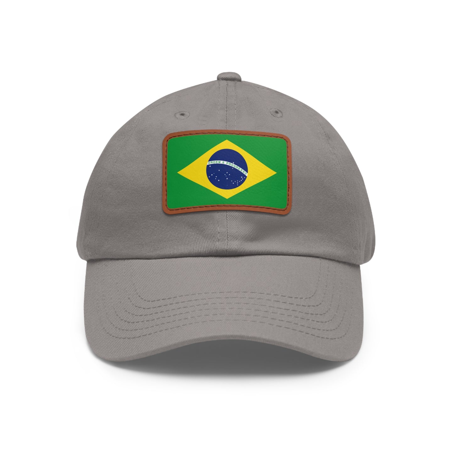 Brazil Leather Patch Hat