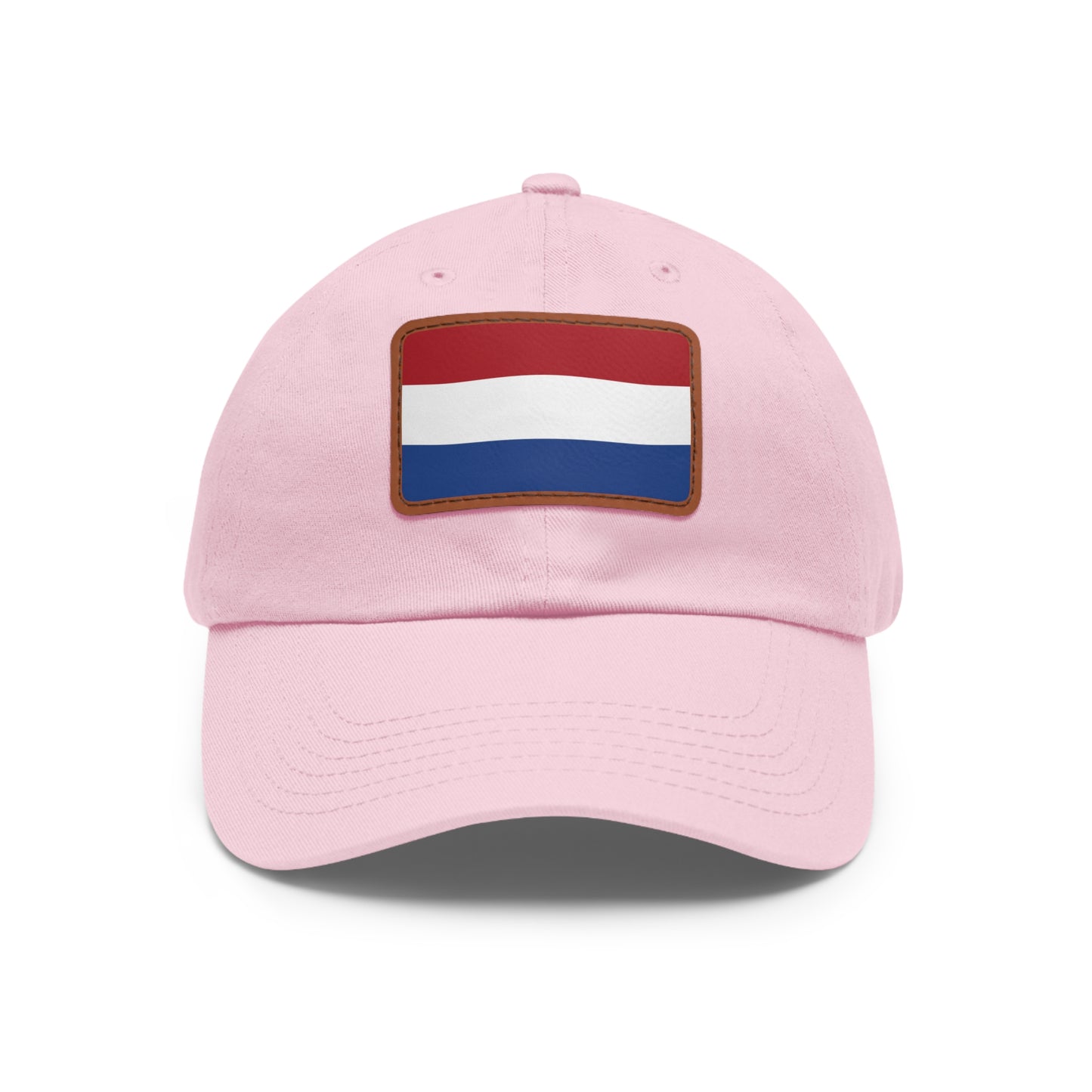 Netherlands Leather Patch Hat