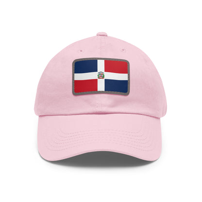 Dominican Republic Leather Patch Hat