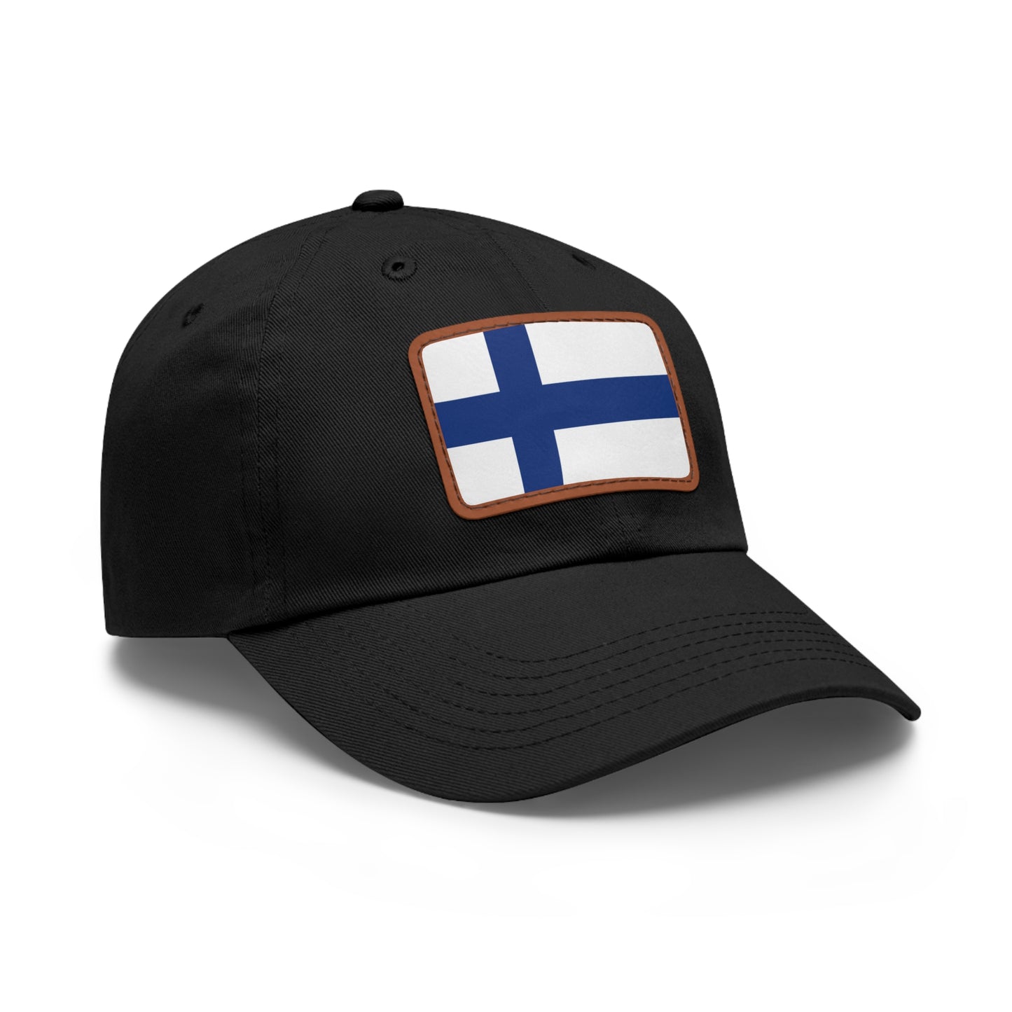 Finland Leather Patch Hat