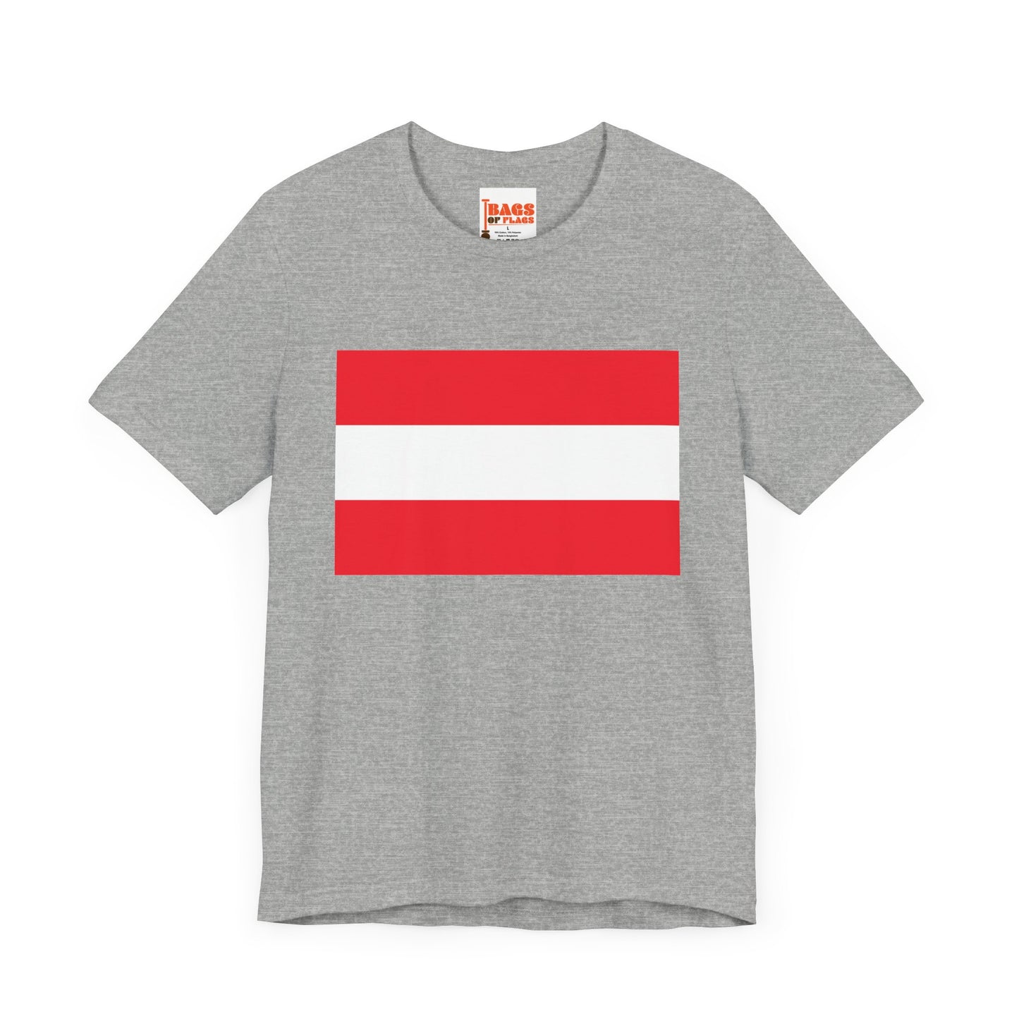 Austria Flag on T-shirt