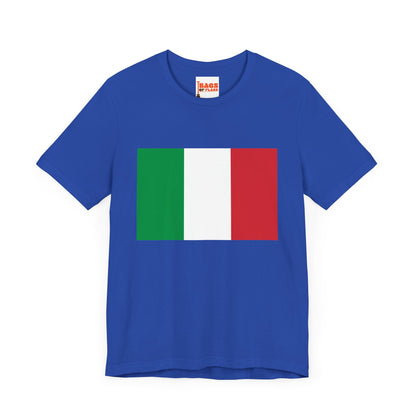 Italy Flag on T-shirt