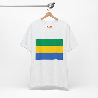 Gabon Flag on T-shirt