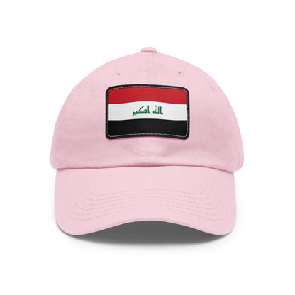 Iraq Leather Patch Hat