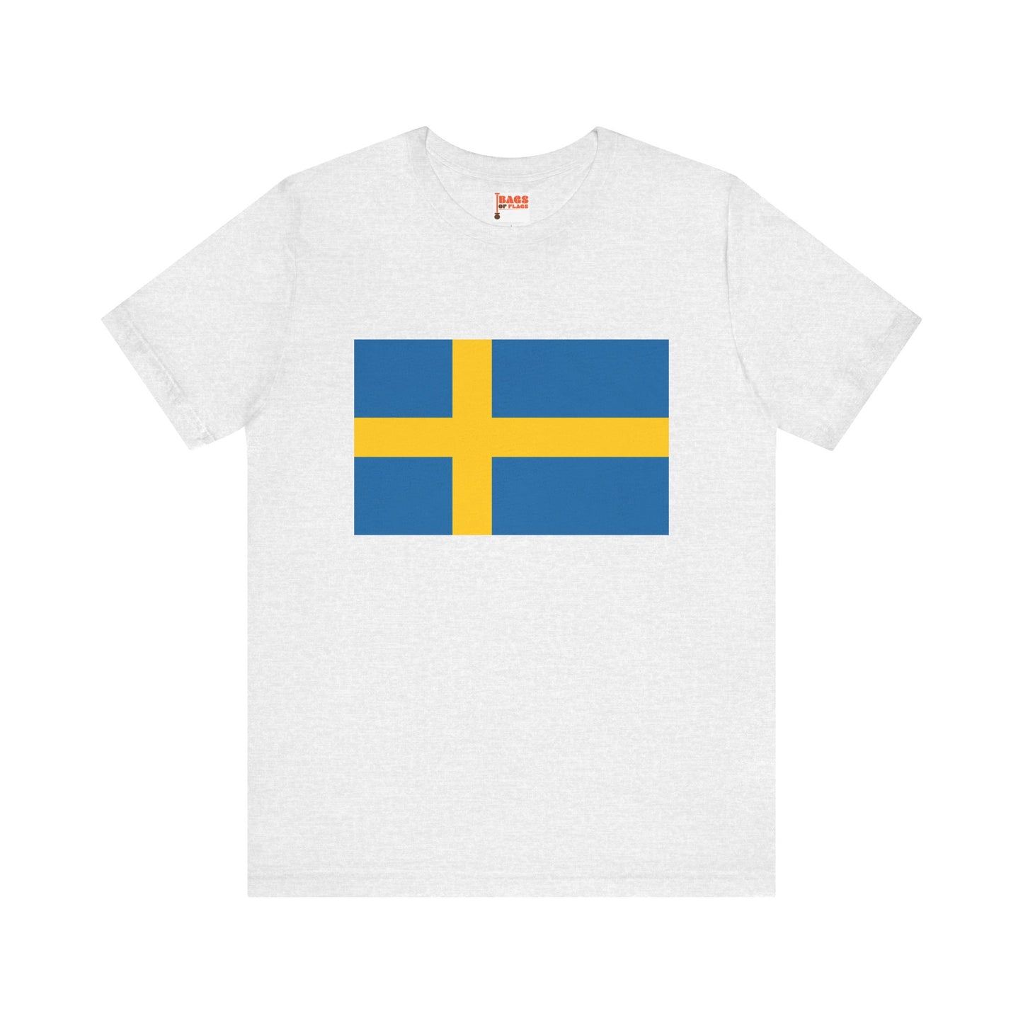 Sweden Flag on T-shirt
