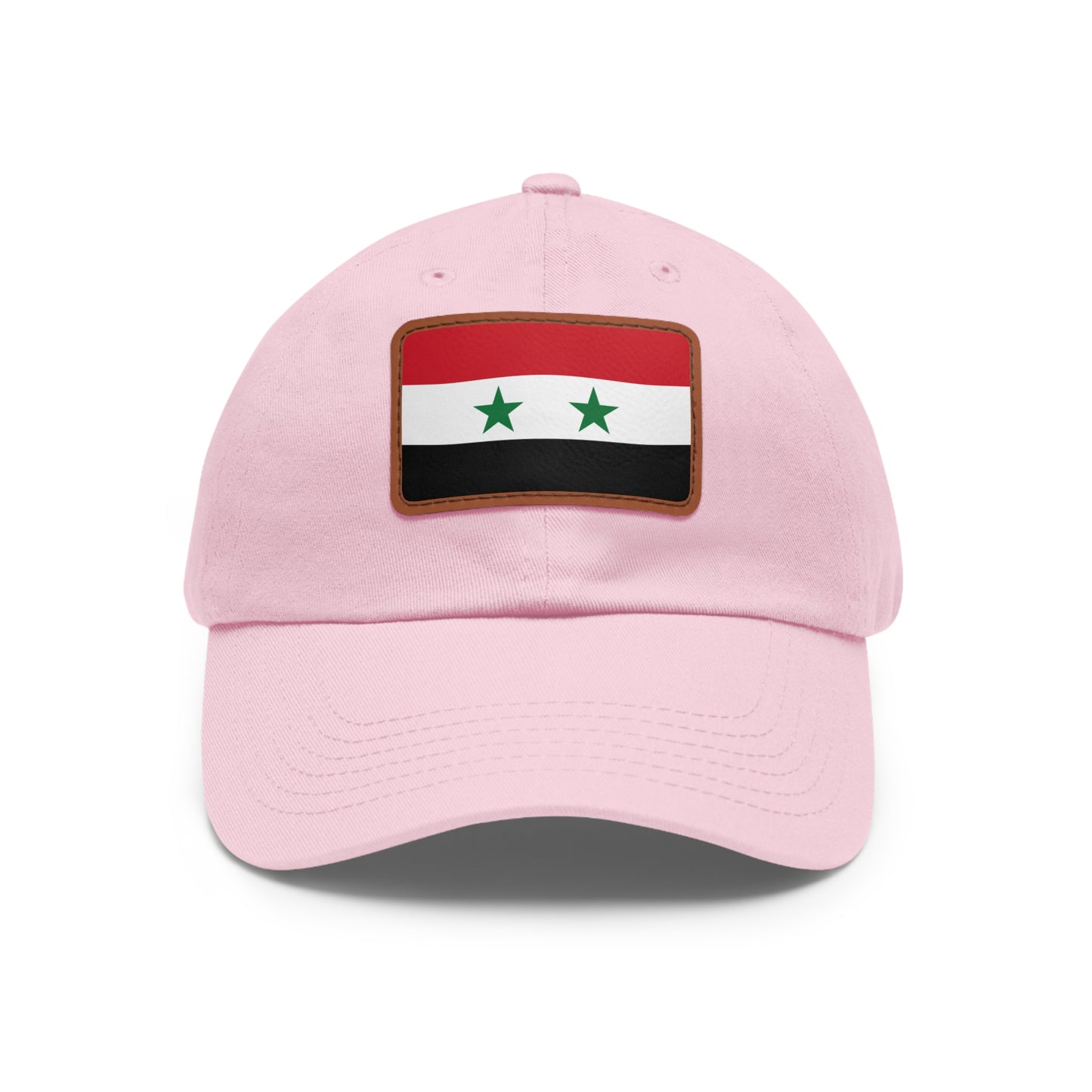 Syria Leather Patch Hat