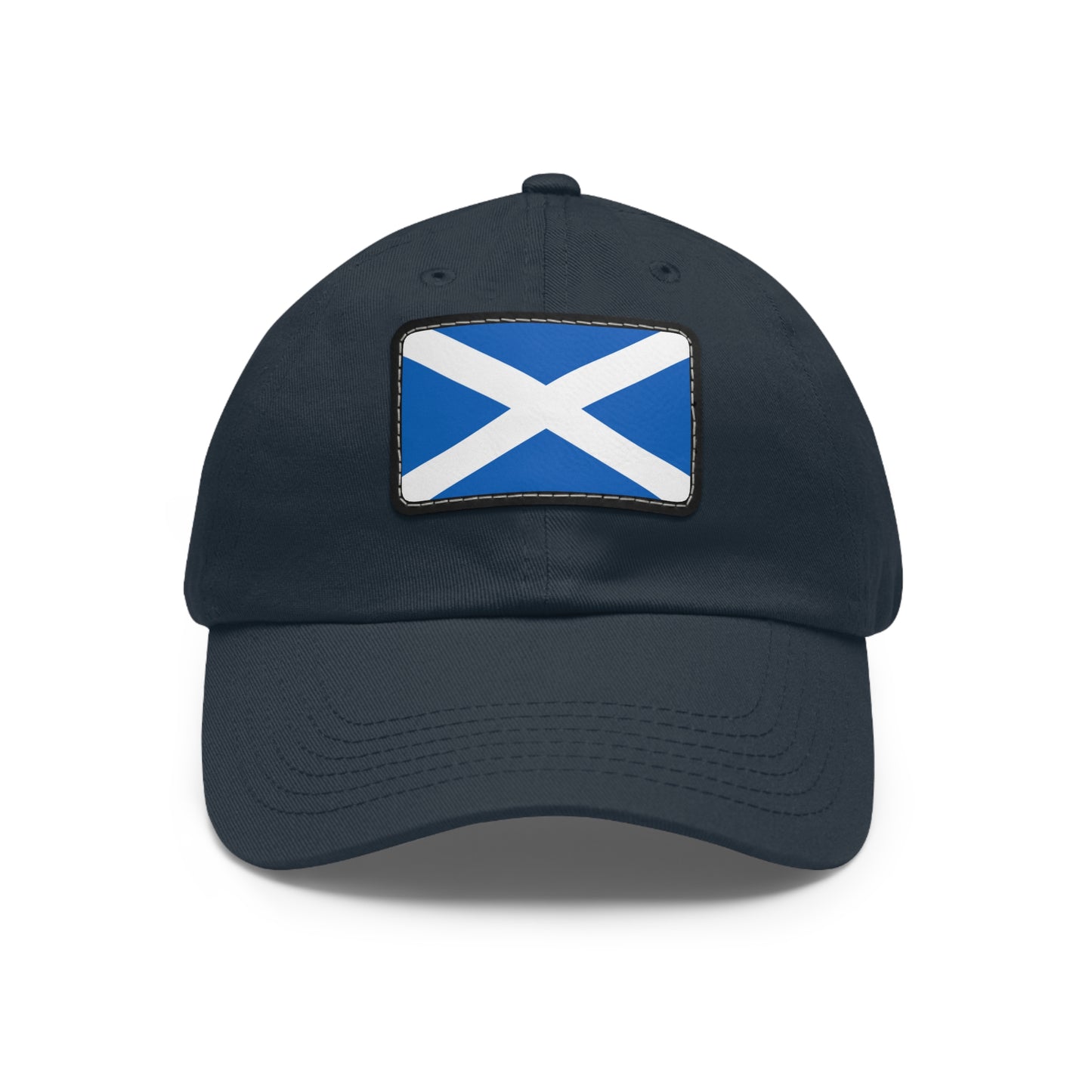 Scotland Leather Patch Hat