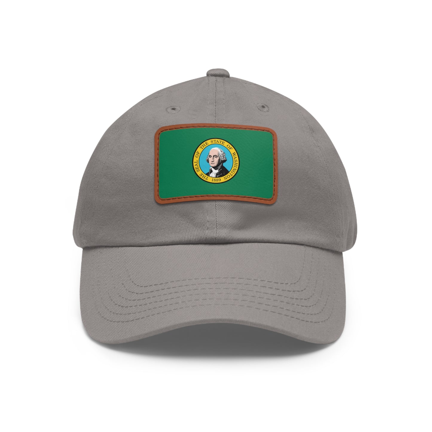 Washington Leather Patch Hat
