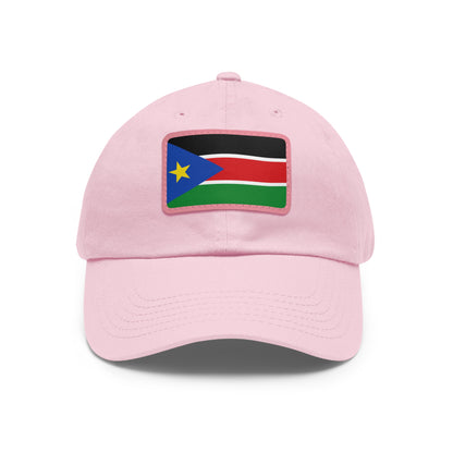South Sudan Leather Patch Hat