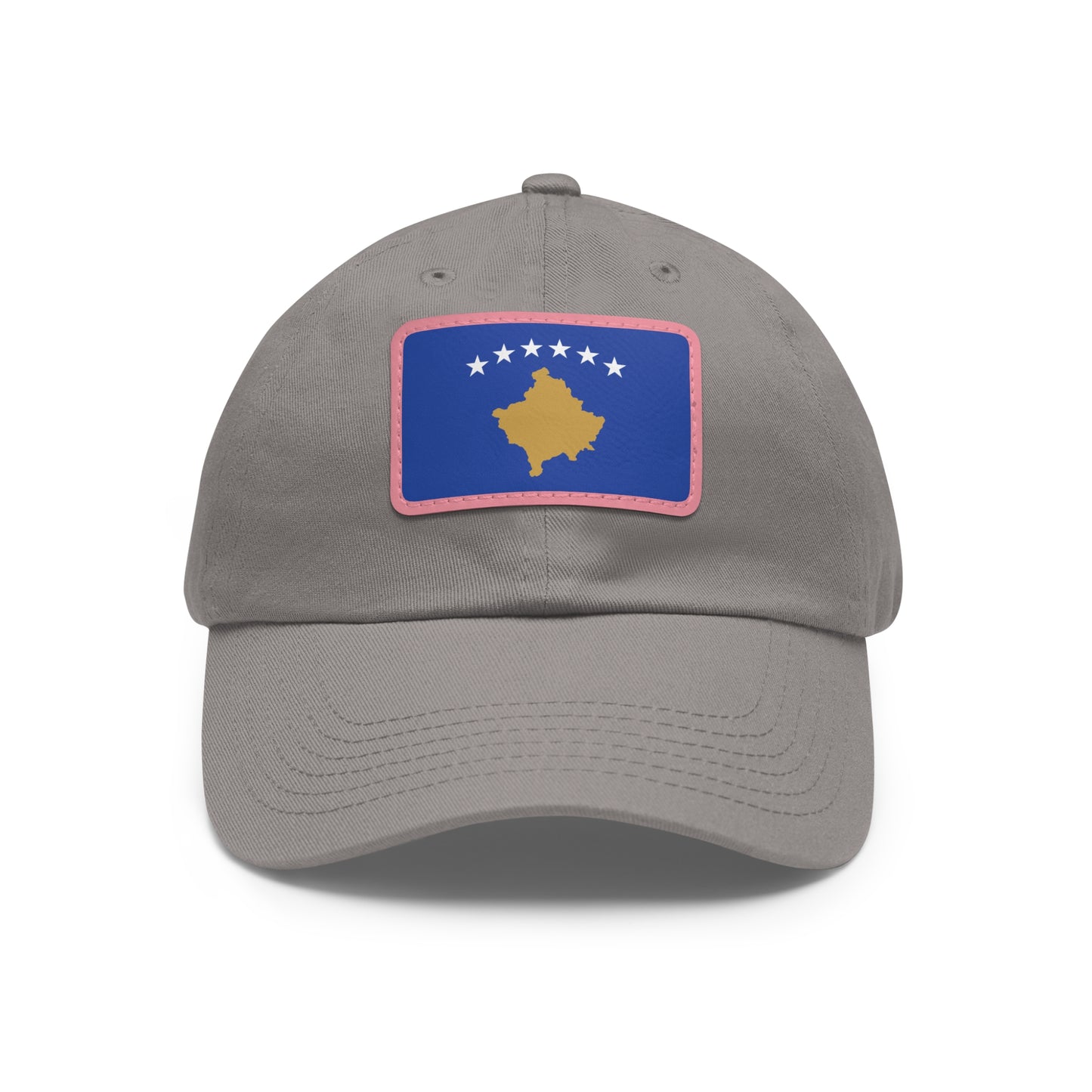 Kosovo Leather Patch Hat