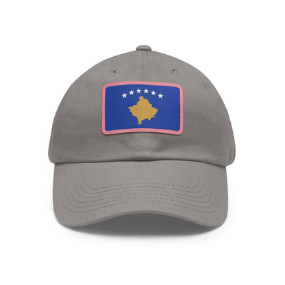 Kosovo Leather Patch Hat