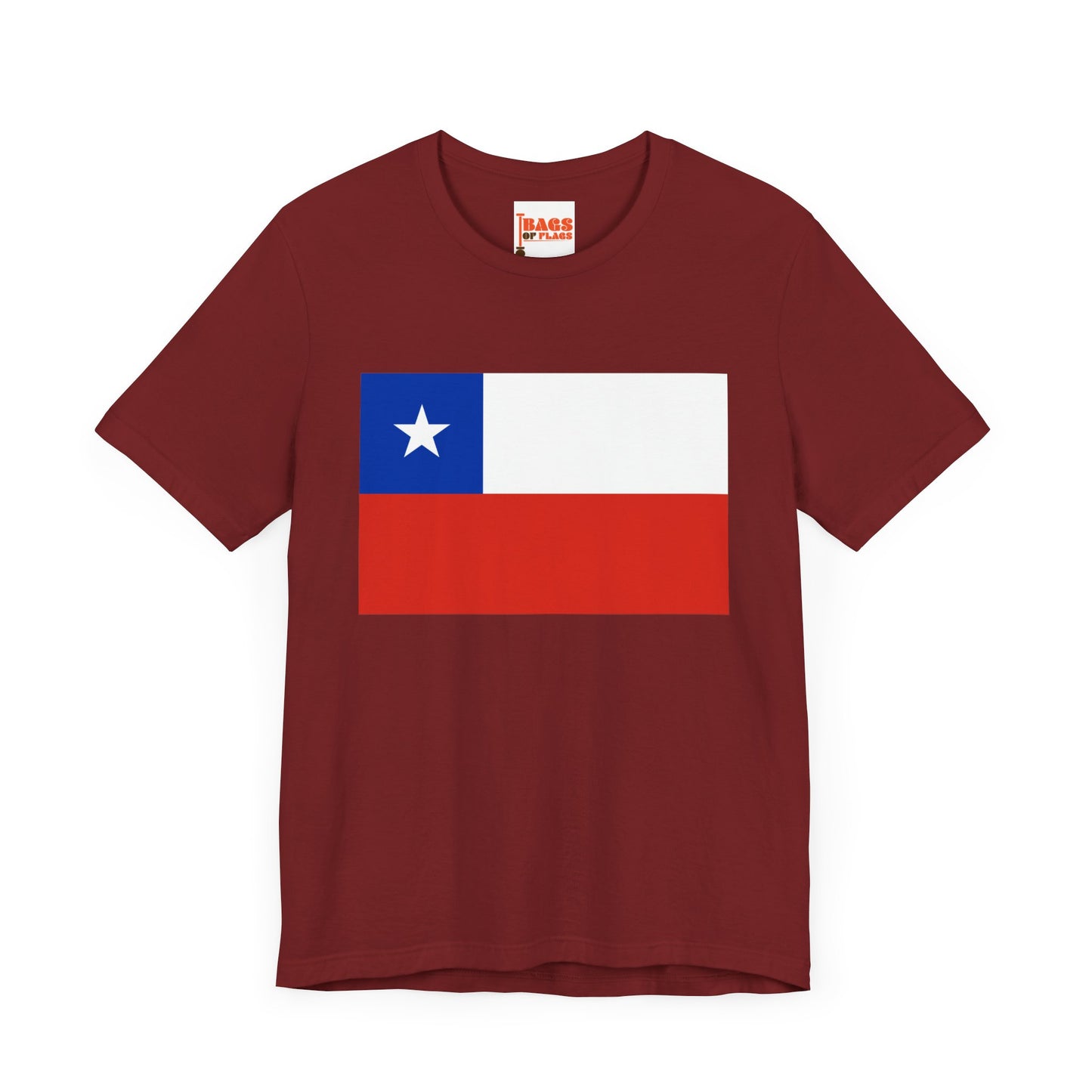 Chile Flag on T-shirt