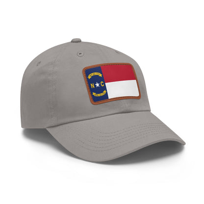 North Carolina Leather Patch Hat