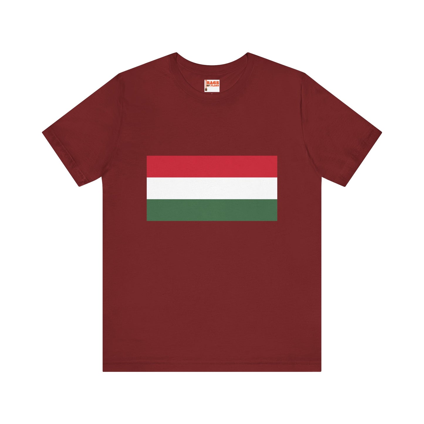 Hungary Flag on T-shirt
