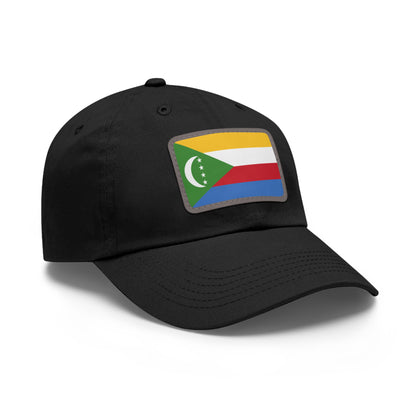 Comoros Leather Patch Hat