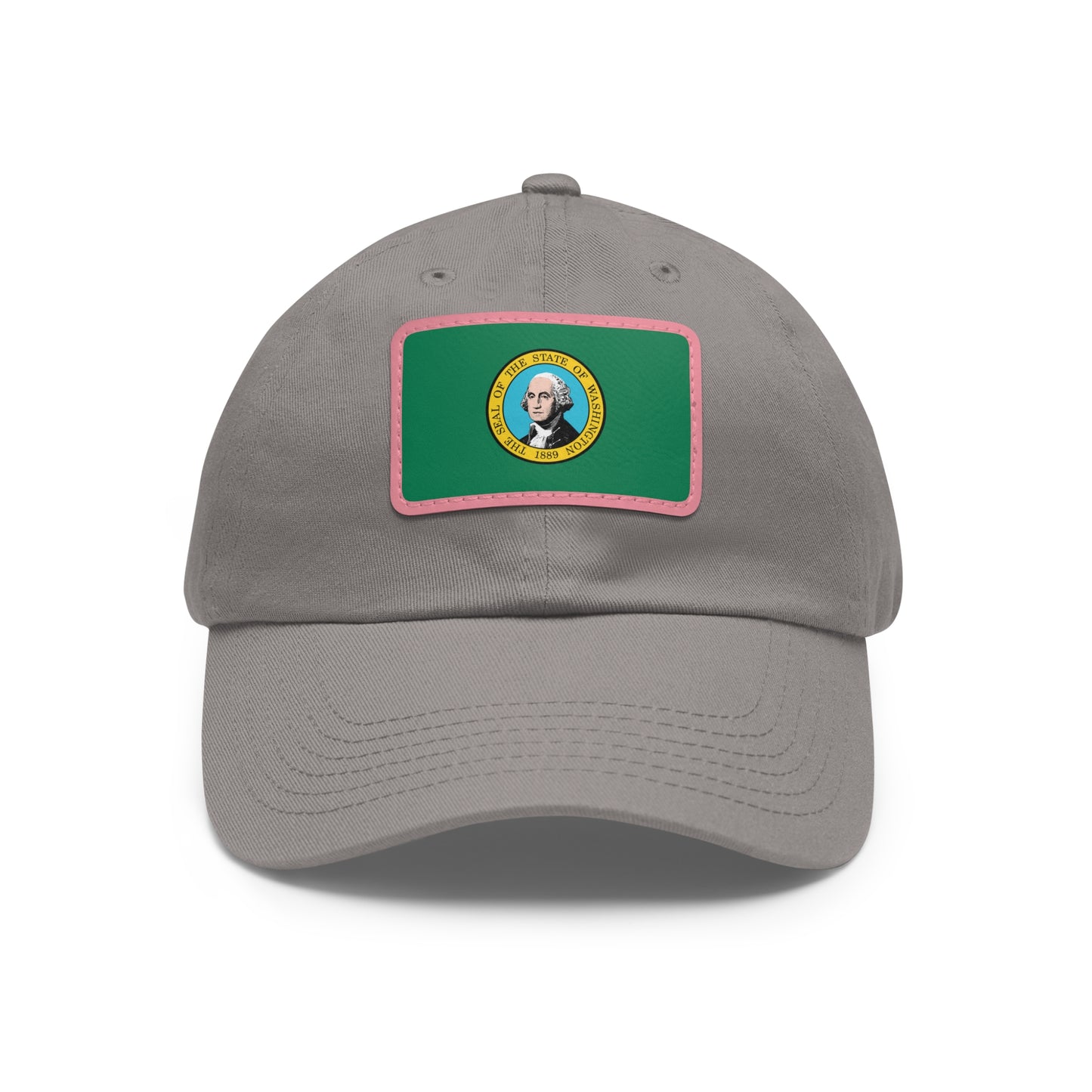 Washington Leather Patch Hat