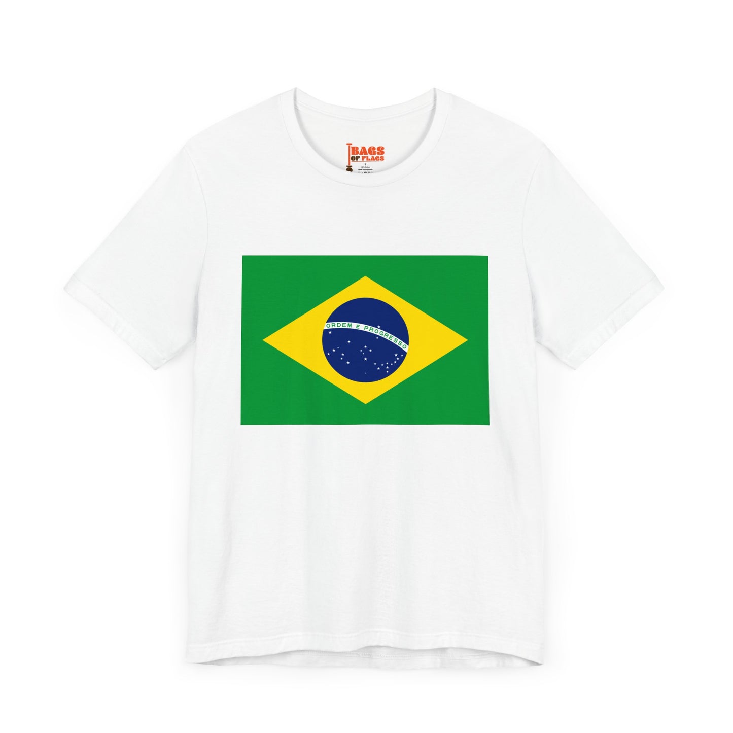 Brazil Flag on T-shirt