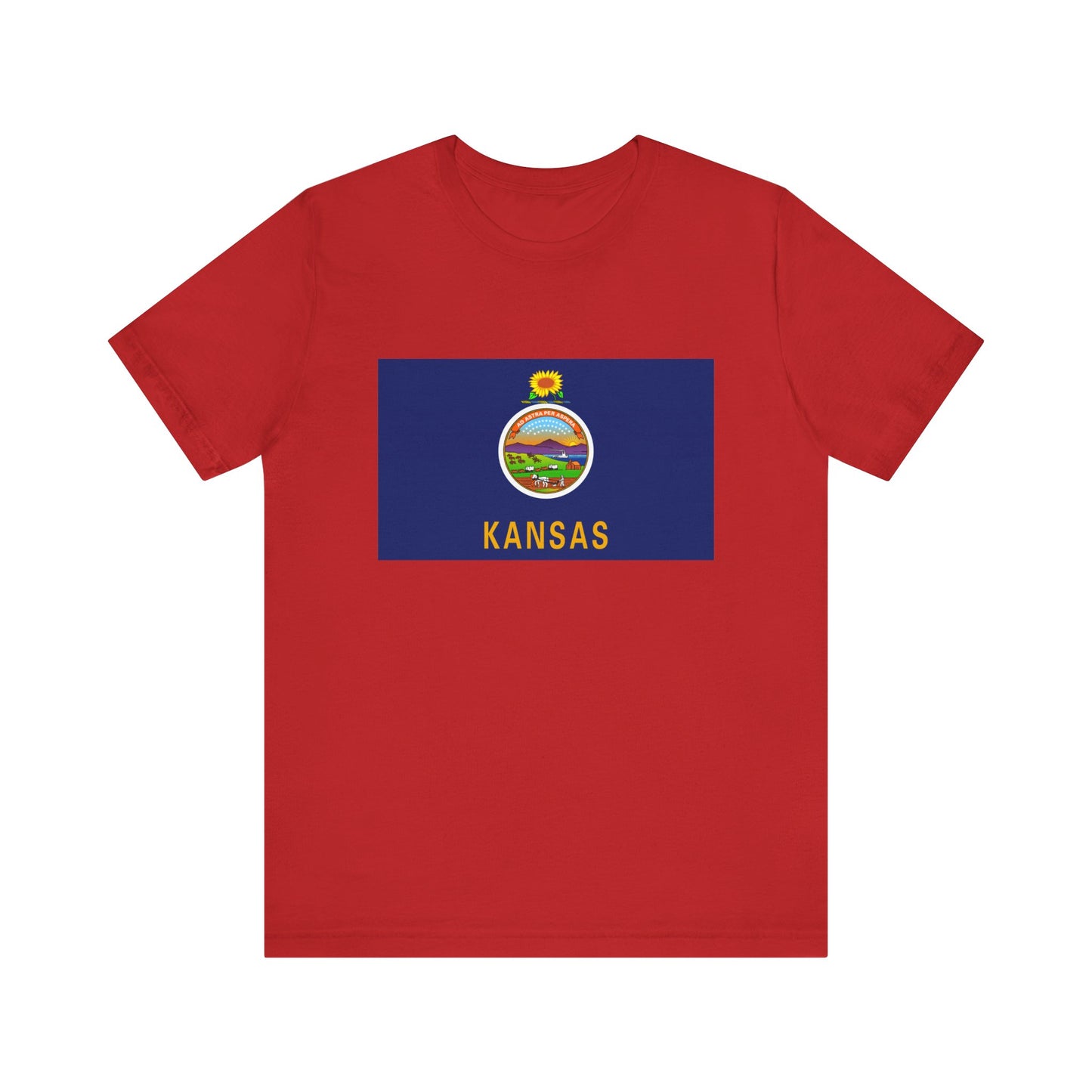 Kansas Flag T-shirts