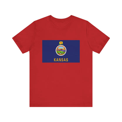 Kansas Flag T-shirts