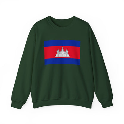 Cambodia Flag Sweatshirt