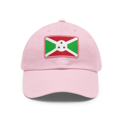 Burundi Leather Patch Hat