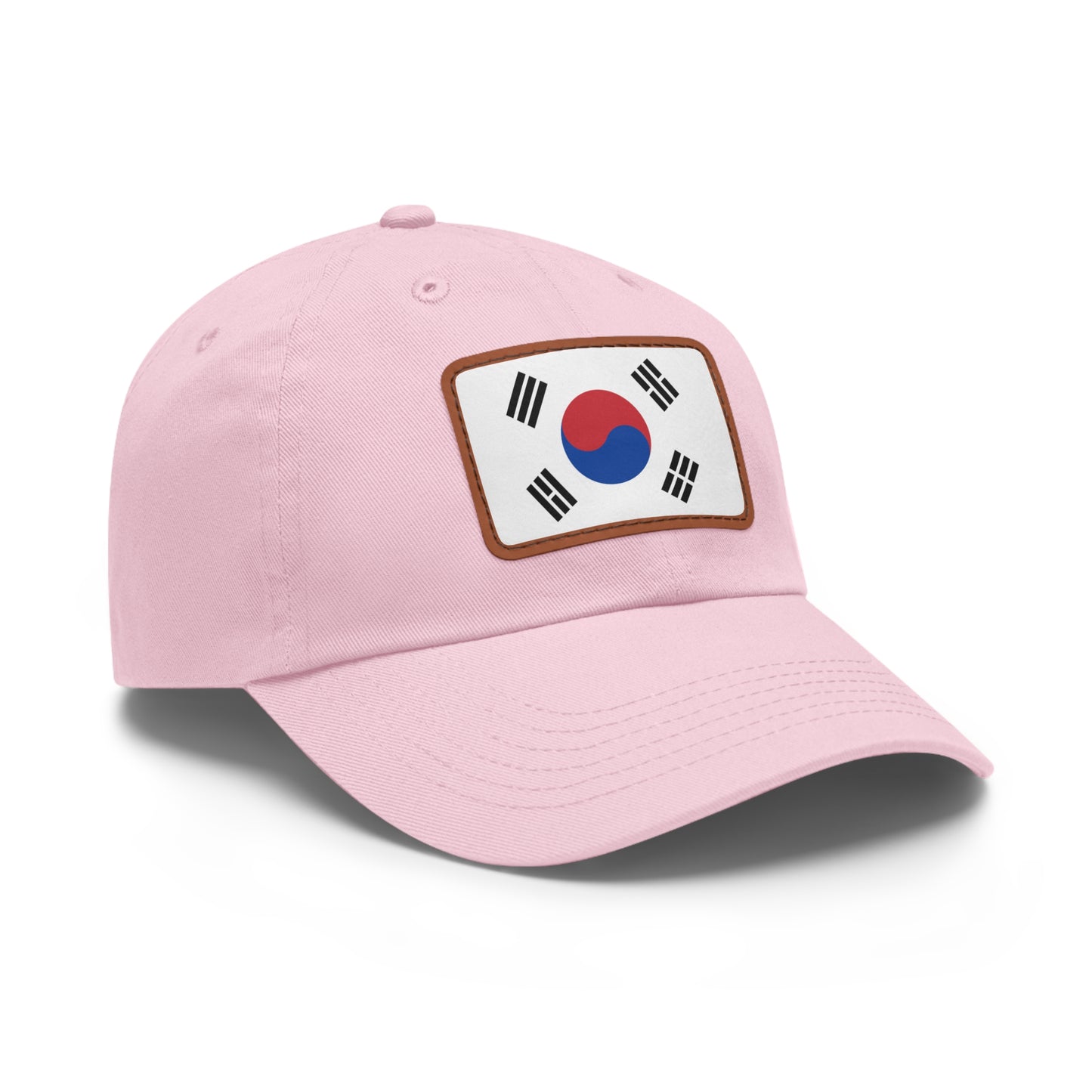 South Korea Leather Patch Hat