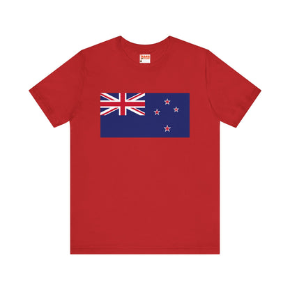 New Zealand Flag on T-shirt