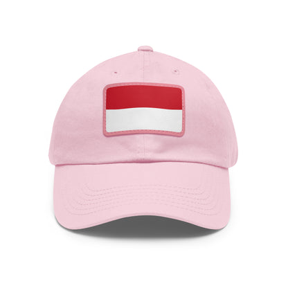 Monaco Leather Patch Hat