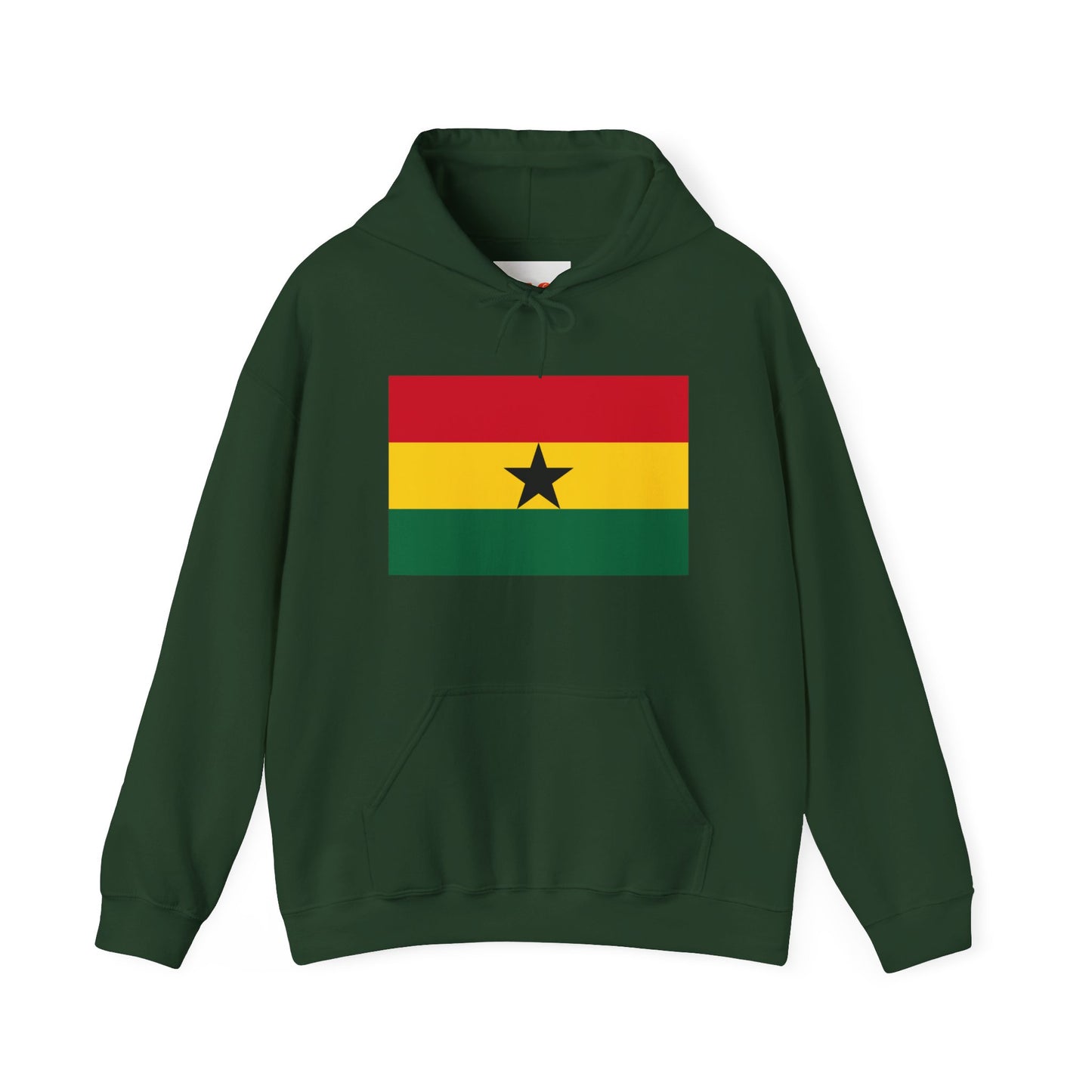 Ghana Flag on Hoodie