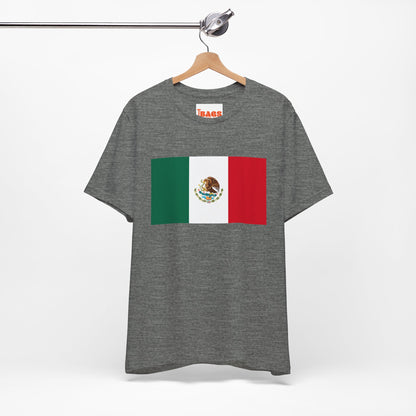 Mexico Flag on T-shirt