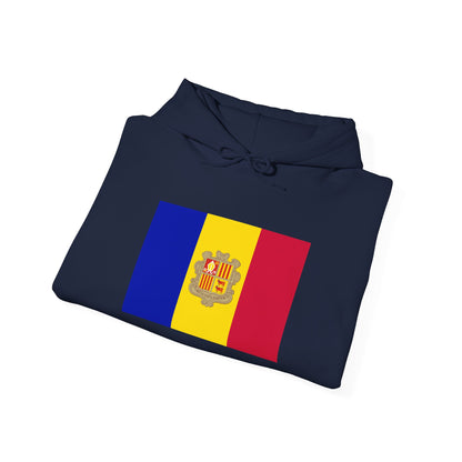 Andorra Flag Hoodies