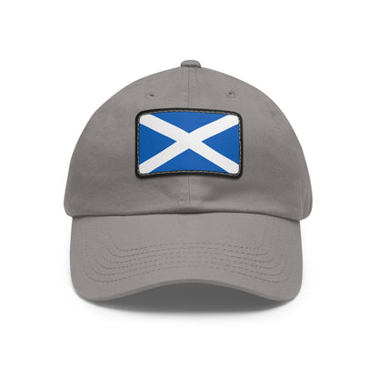 Scotland Leather Patch Hat