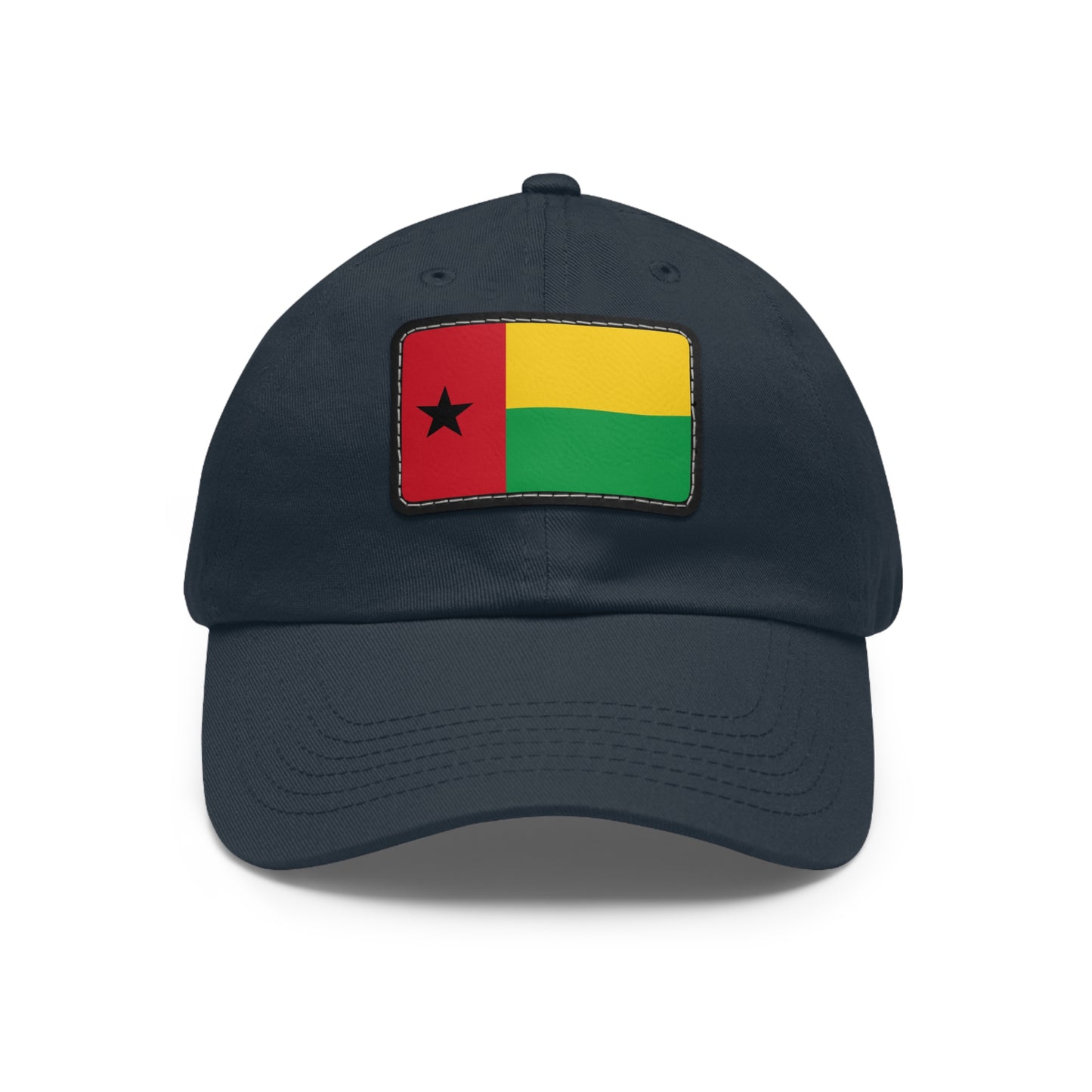 Guinea-Bissau Leather Patch Hat