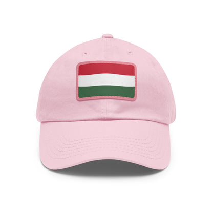 Hungary Leather Patch Hat