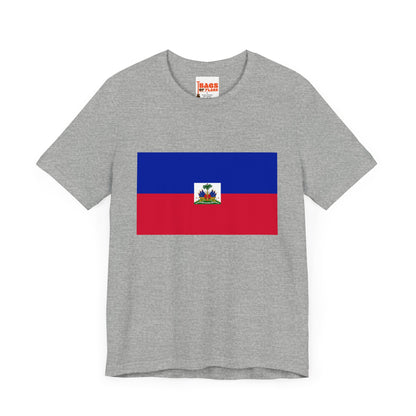 Haiti Flag on T-shirt