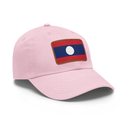 Laos Leather Patch Hat