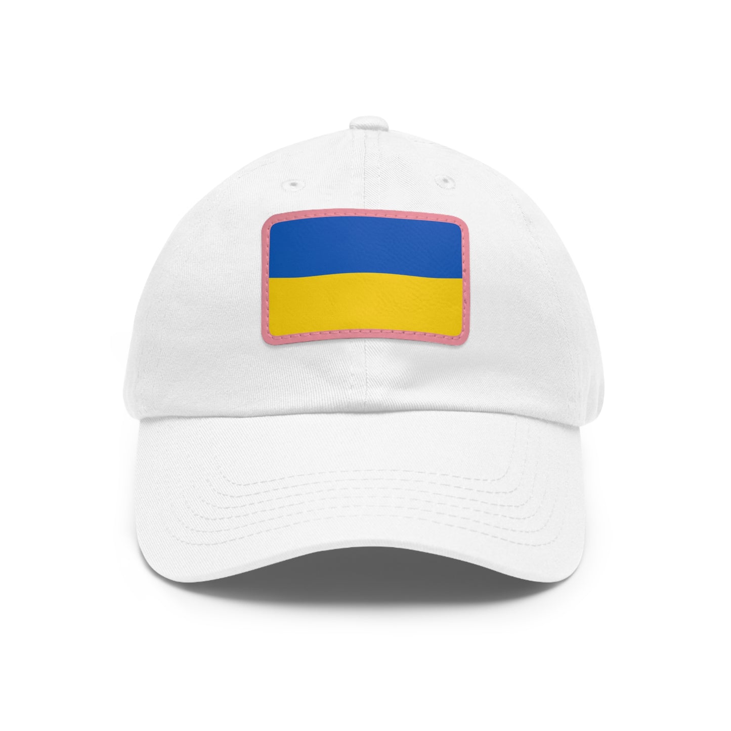 Ukraine Leather Patch Hat