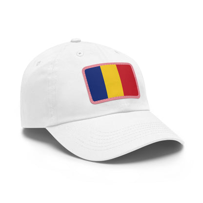 Romania Leather Patch Hat