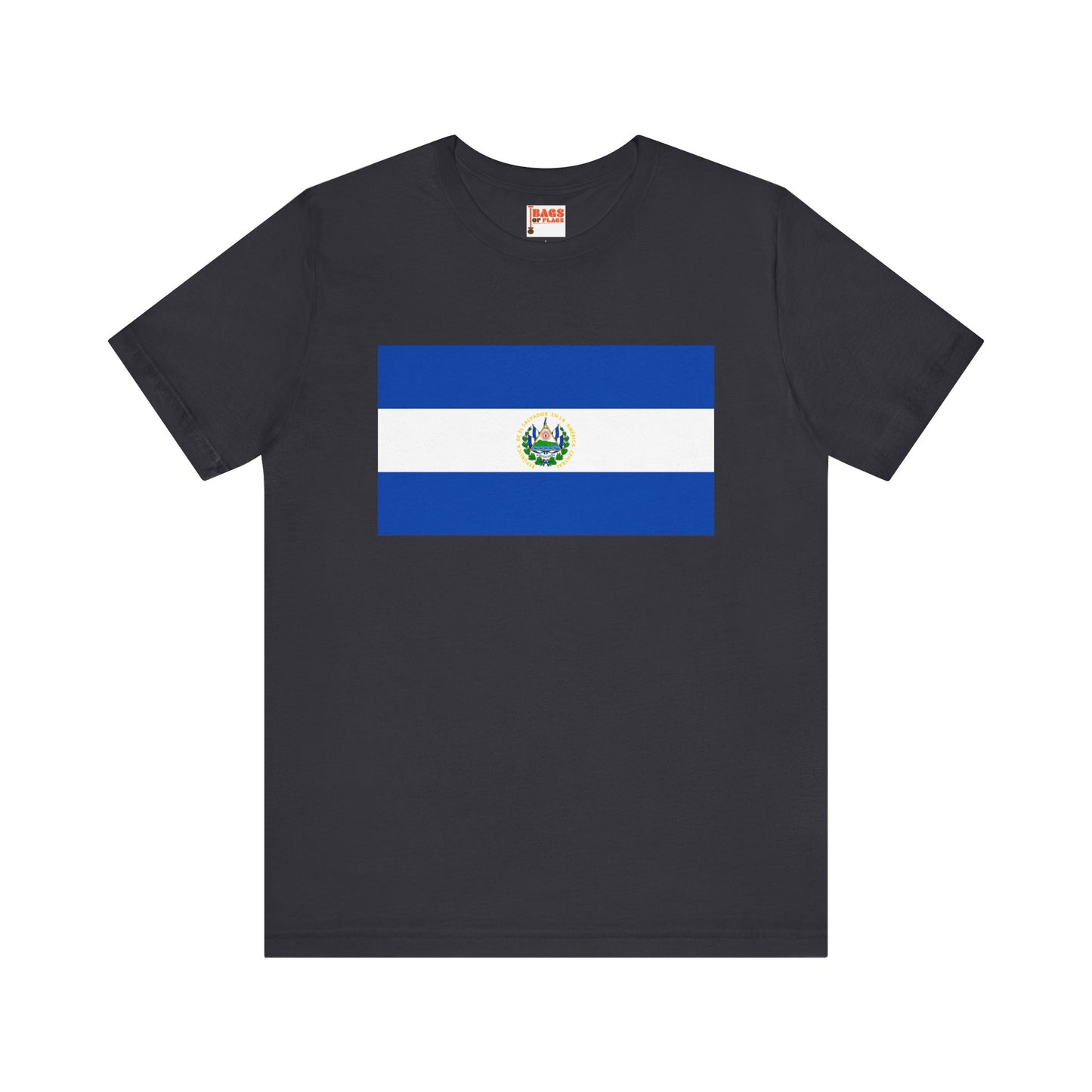 El Salvador Flag on T-shirt