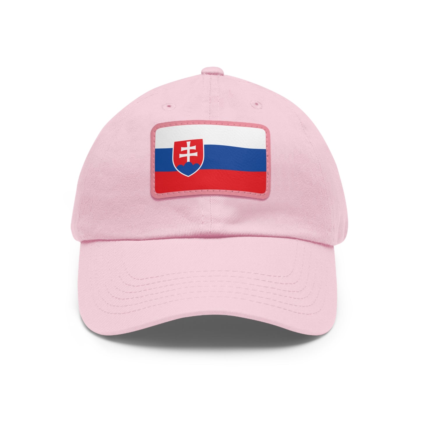 Slovakia Leather Patch Hat