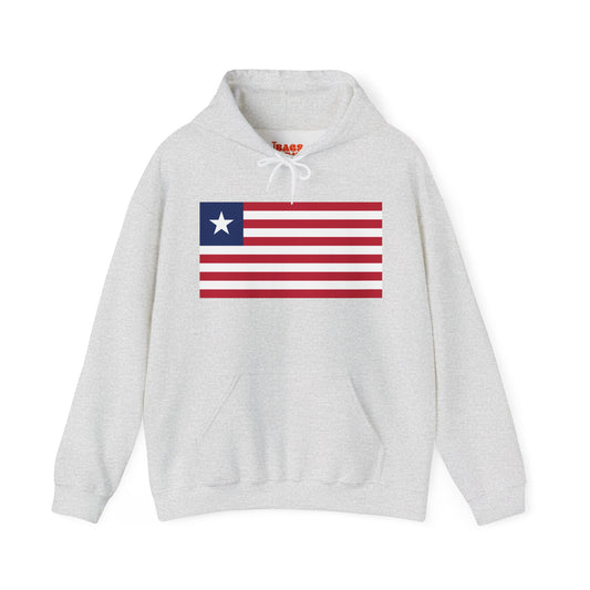 Liberia Flag on Hoodies