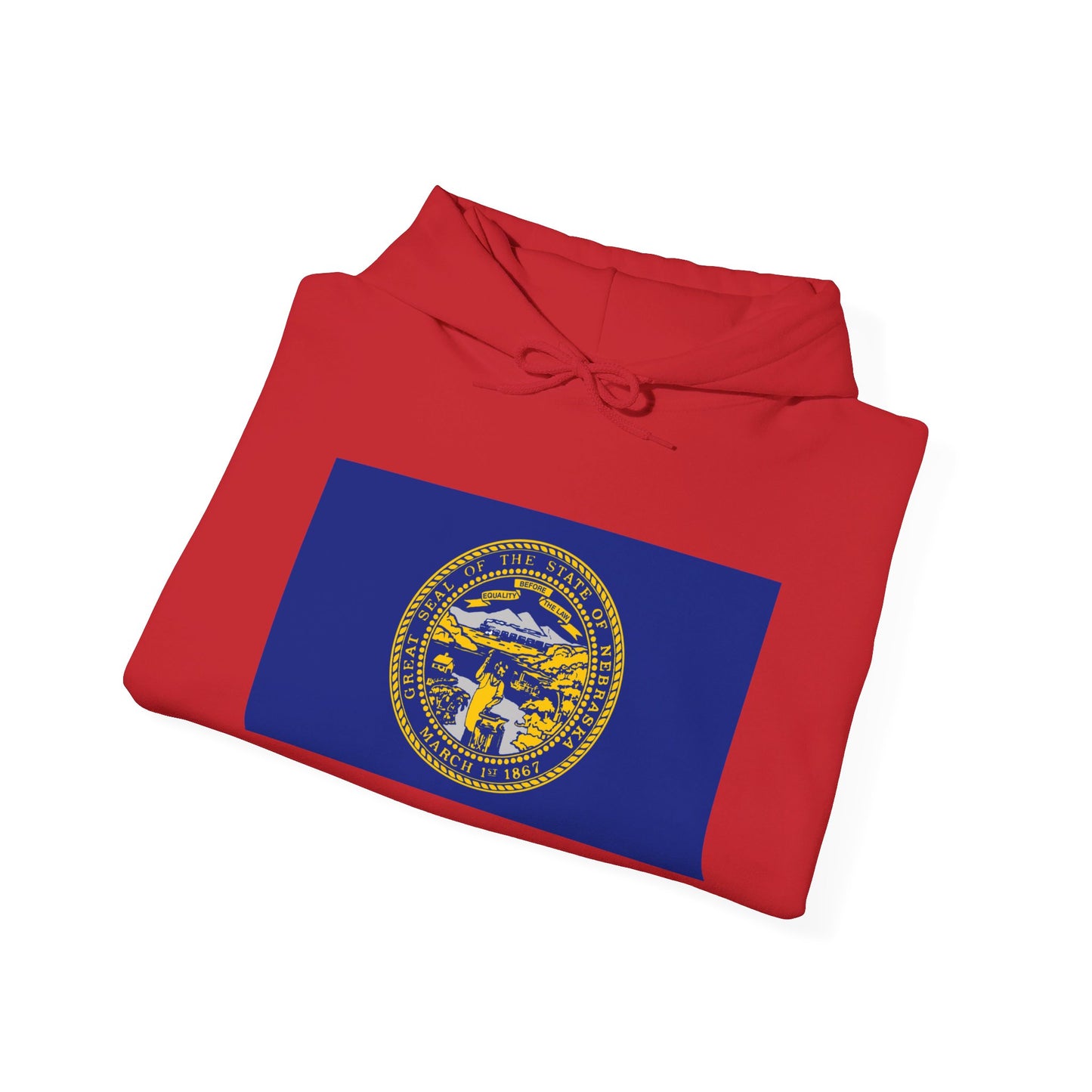 Nebraska Flag Hoodies