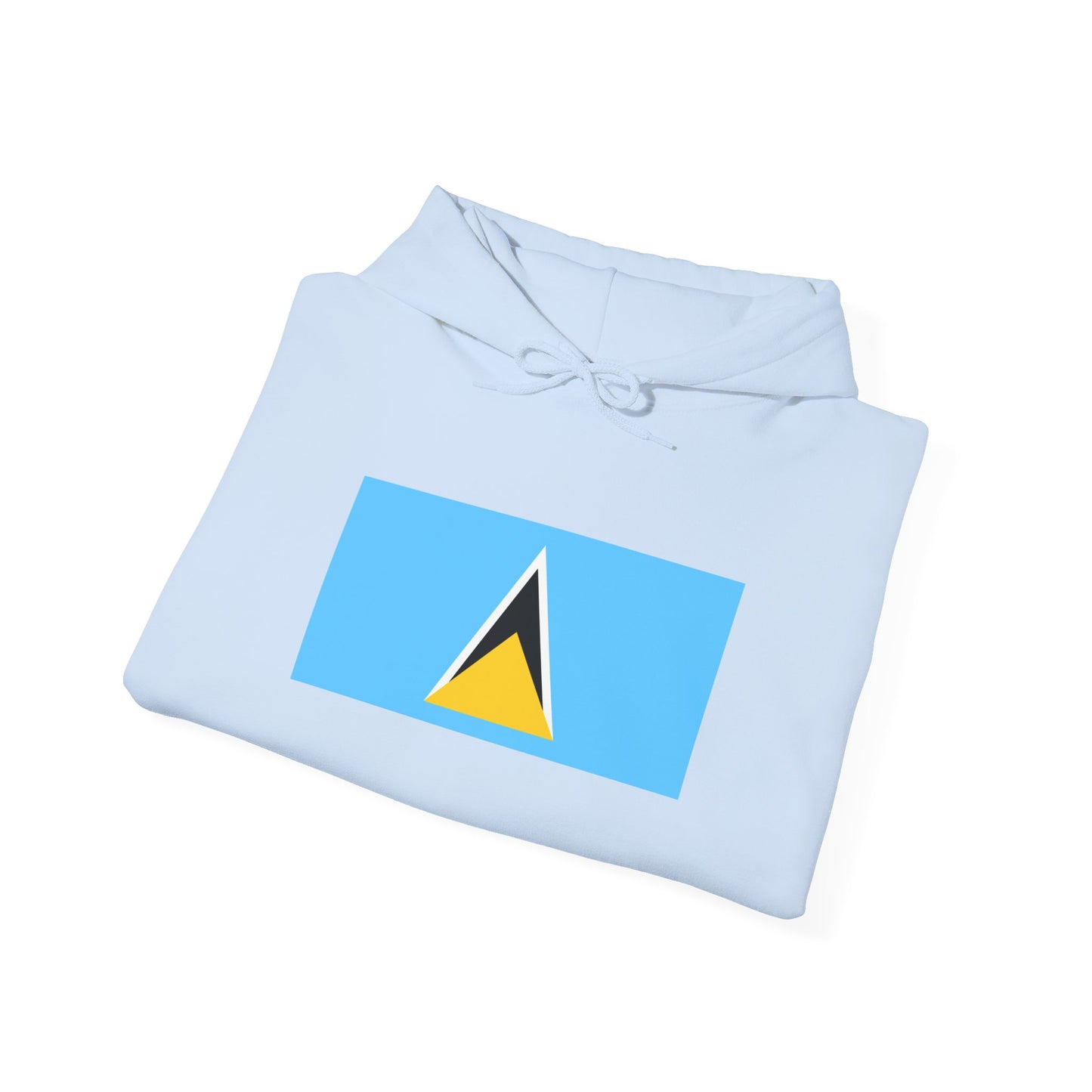 Saint Lucia Flag Hoodies