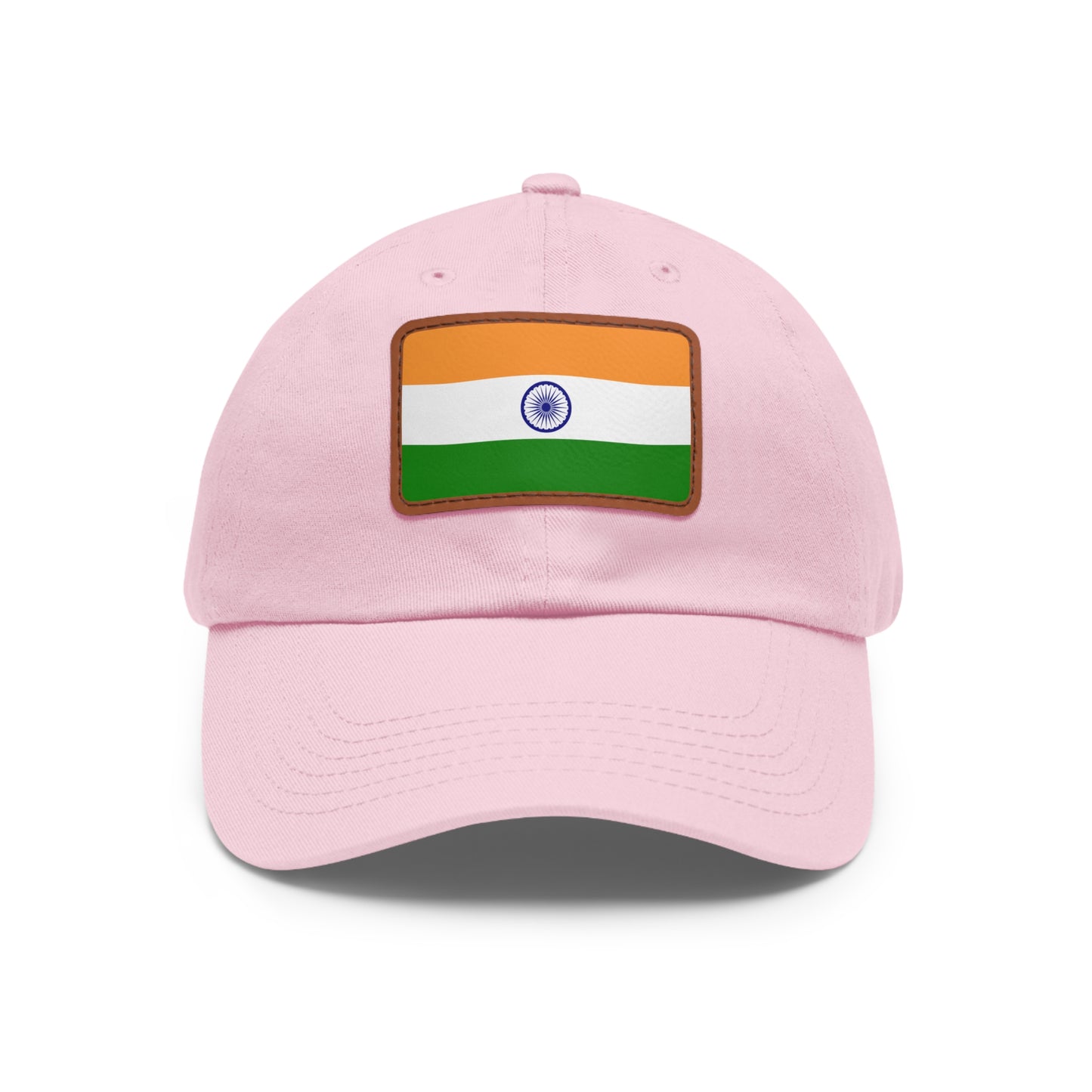 India Leather Patch Hat