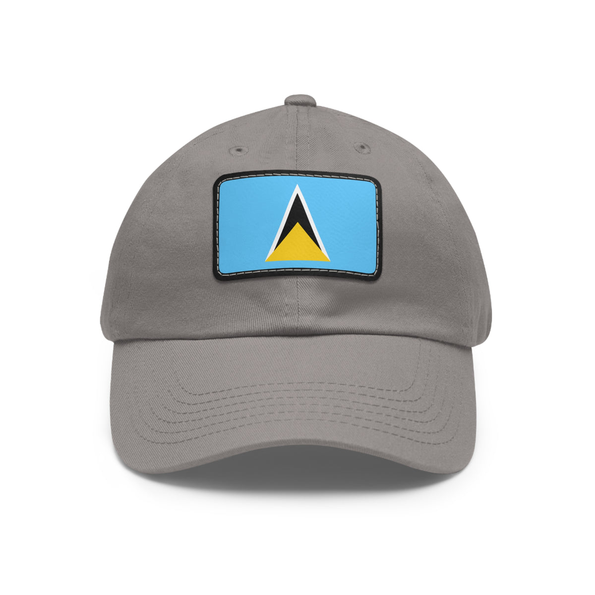 Saint Lucia Leather Patch Hat