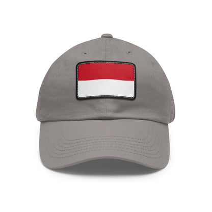 Monaco Leather Patch Hat